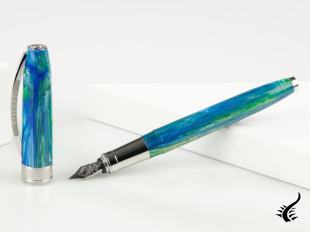 Visconti Van Gogh Wheatfield Fountain Pen, Blue, KP12-11-FP