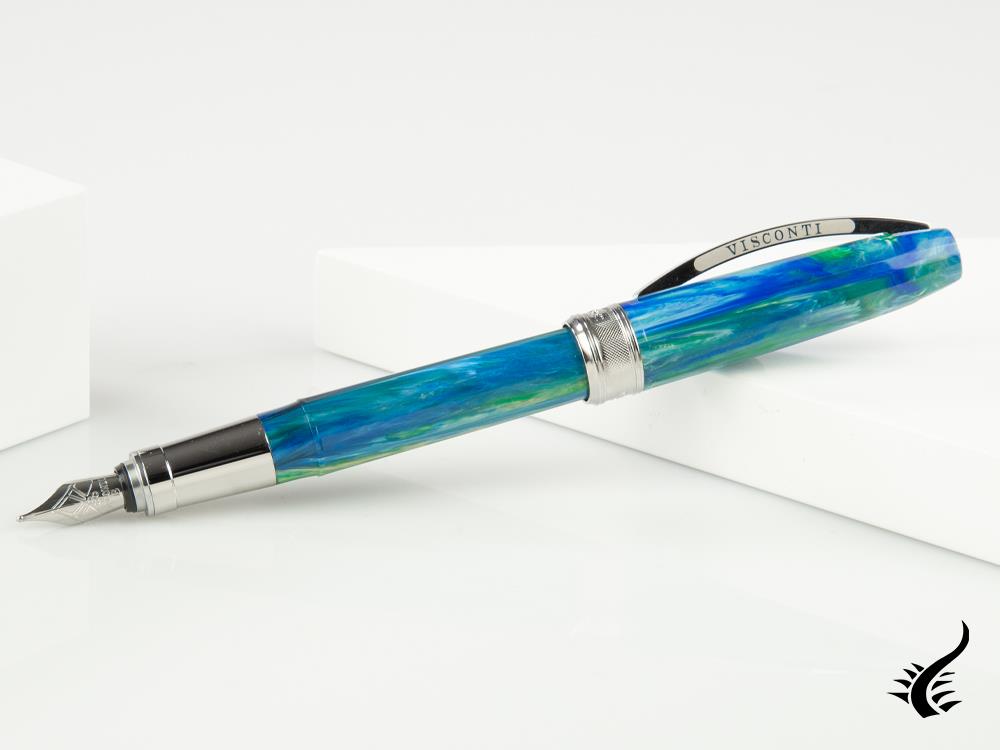 Visconti Van Gogh Wheatfield Fountain Pen, Blue, KP12-11-FP