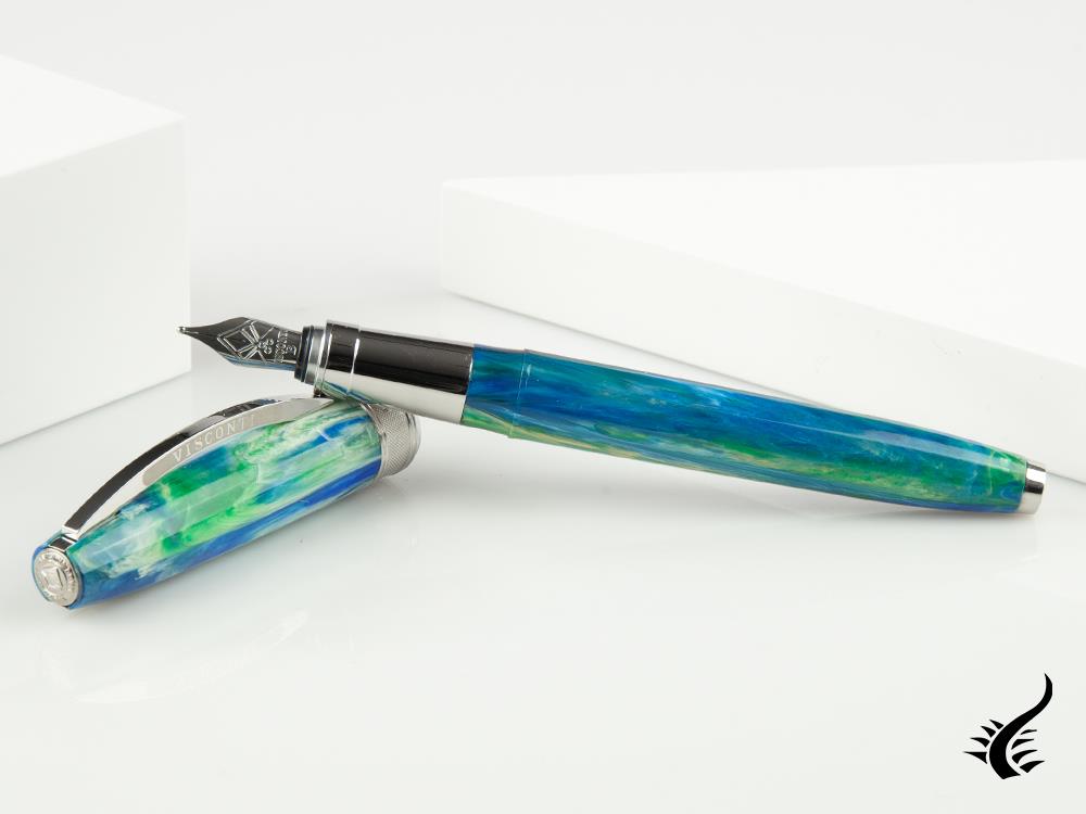 Visconti Van Gogh Wheatfield Fountain Pen, Blue, KP12-11-FP