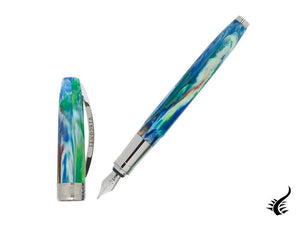 Visconti Van Gogh Wheatfield Fountain Pen, Blue, KP12-11-FP