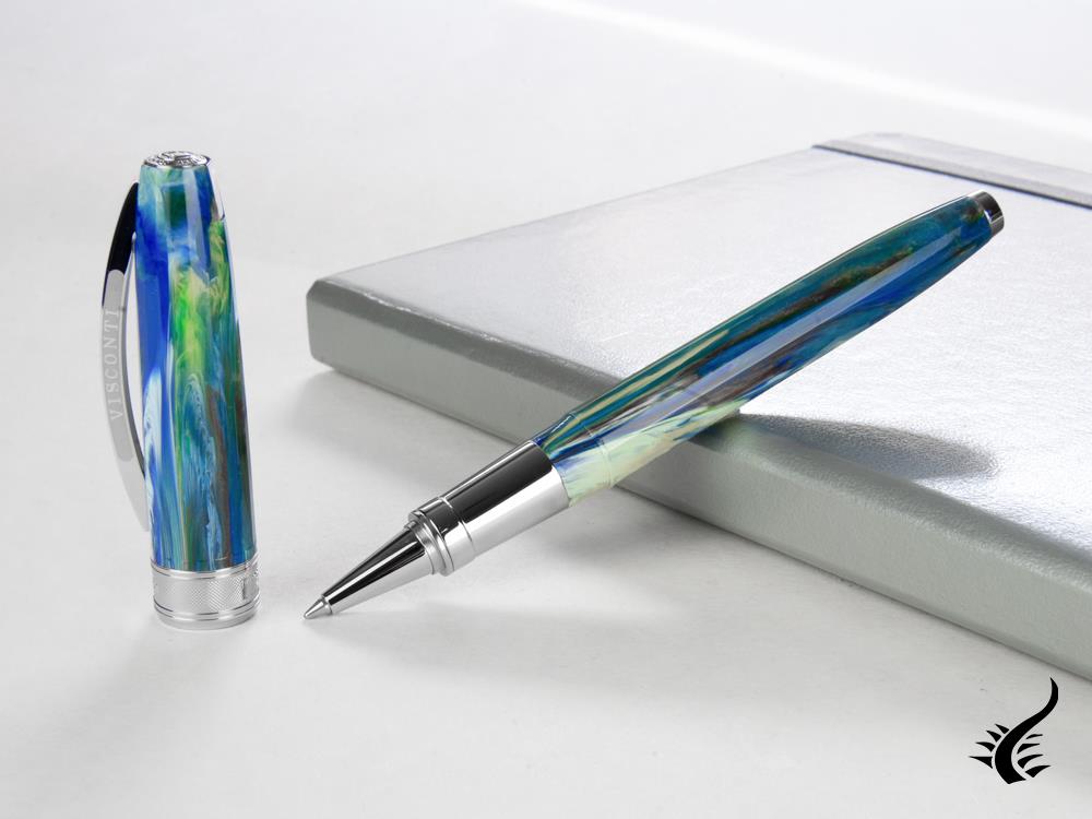 Stylo roller Visconti Van Gogh Champ de blé sous les nuages ​​d'orage, KP12-11-RB