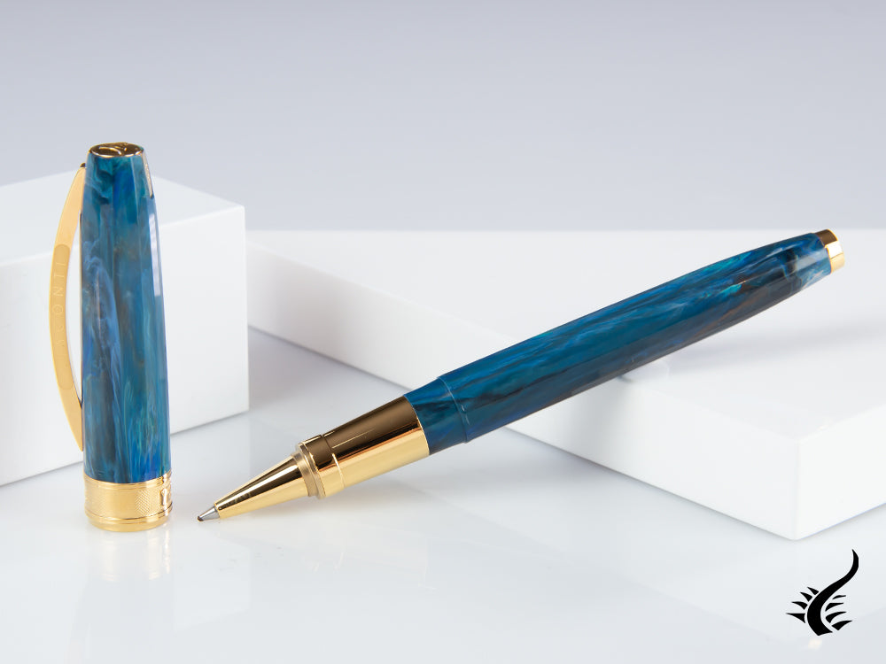 Stylo roller Visconti Van Gogh « Champ de blé aux corbeaux », édition limitée, KP12-12-RB