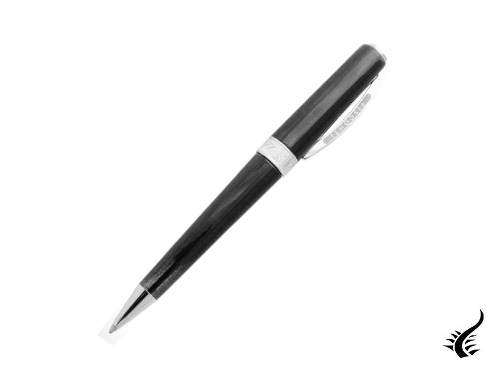 Visconti Voyager 2020 Black Star Ballpoint pen, Black, Palladium, KP33-01-BP