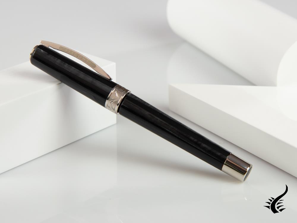 Visconti Voyager 2020 Black Star Fountain Pen, KP33-01-FP