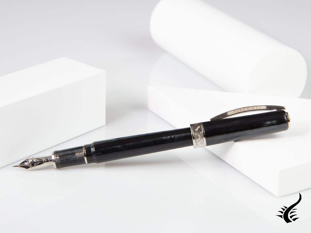 Visconti Voyager 2020 Black Star Fountain Pen, KP33-01-FP