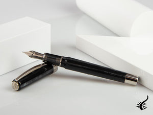 Visconti Voyager 2020 Black Star Fountain Pen, KP33-01-FP