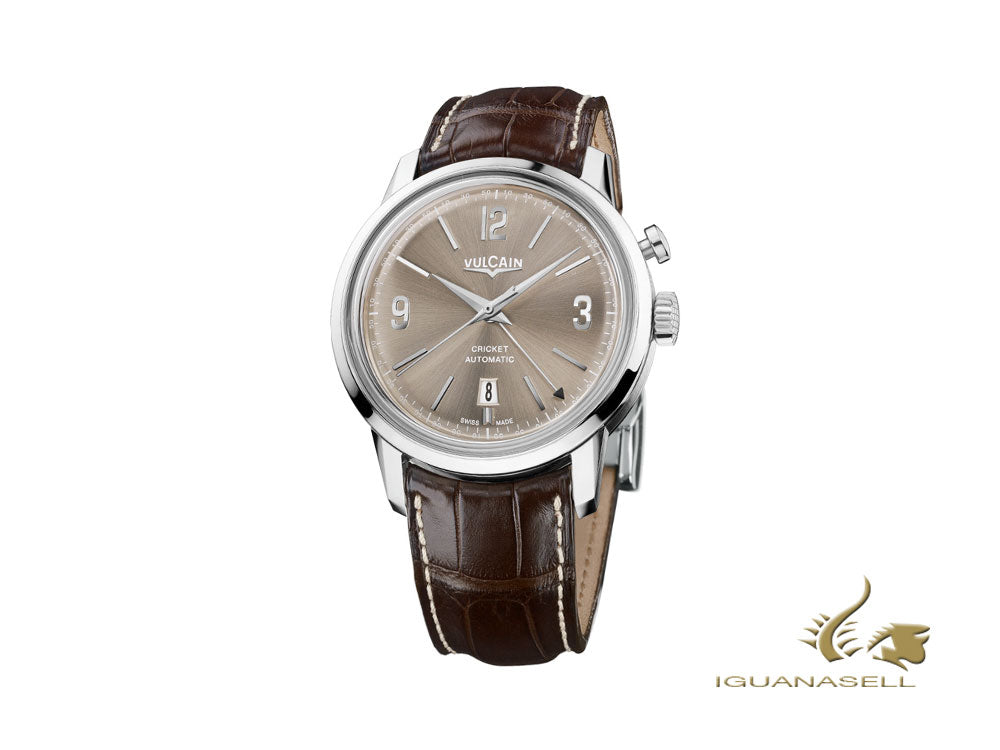 Montre automatique Vulcain 50s Presidents Tradition, V-21, 42 mm, 210150.277LF