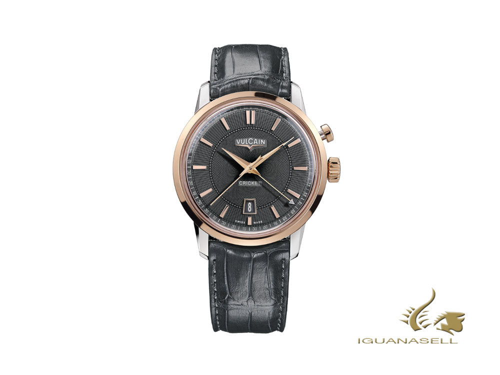 Vulcain 50s Presidents Tradition Manual Watch, V-11, Pink Gold, 110651G81.BAL123