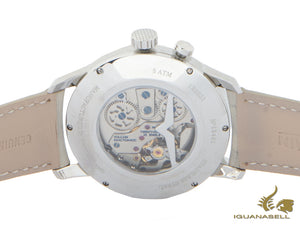 Montre manuelle Vulcain 50s Presidents Tradition, V-11, blanche, 110151G70.BAL130