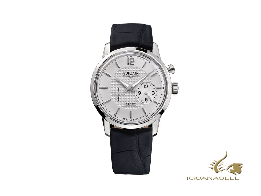 Montre manuelle Vulcain 50s Presidents Tradition, V-40, blanche, 400150G25.BAL100