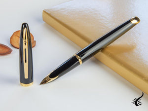 Waterman Carène Fountain Pen, Lacquer, Gold trim, S0700320