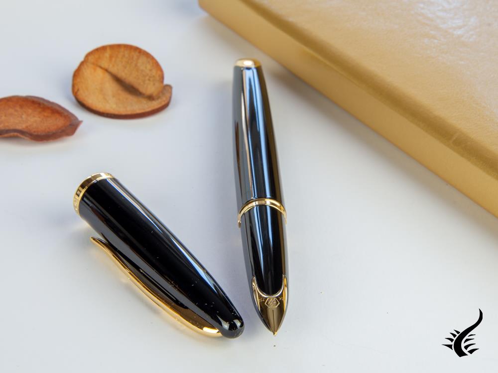 Waterman Carène Fountain Pen, Lacquer, Gold trim, S0700320