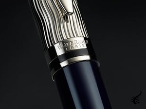 Waterman Expert L'essence du Bleu Fountain Pen, Lacquer, Blue, 2166428