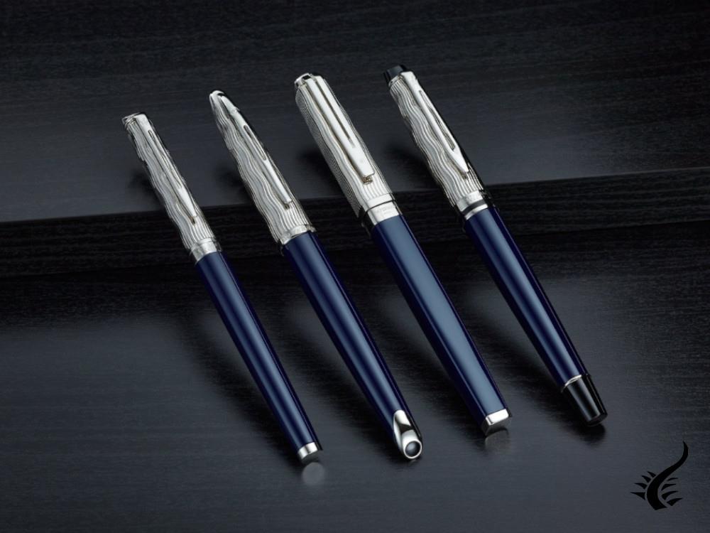 Waterman Expert L'essence du Bleu Stylo Plume, Laque, Bleu, 2166428