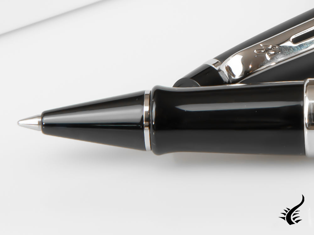 Waterman Expert Rollerball pen, Lacquer, Chrome trim, Matt Black, S0951880