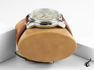 Zeppelin Captain Line Automatic Watch, Beige, 43 mm, Leather strap, 8662-1