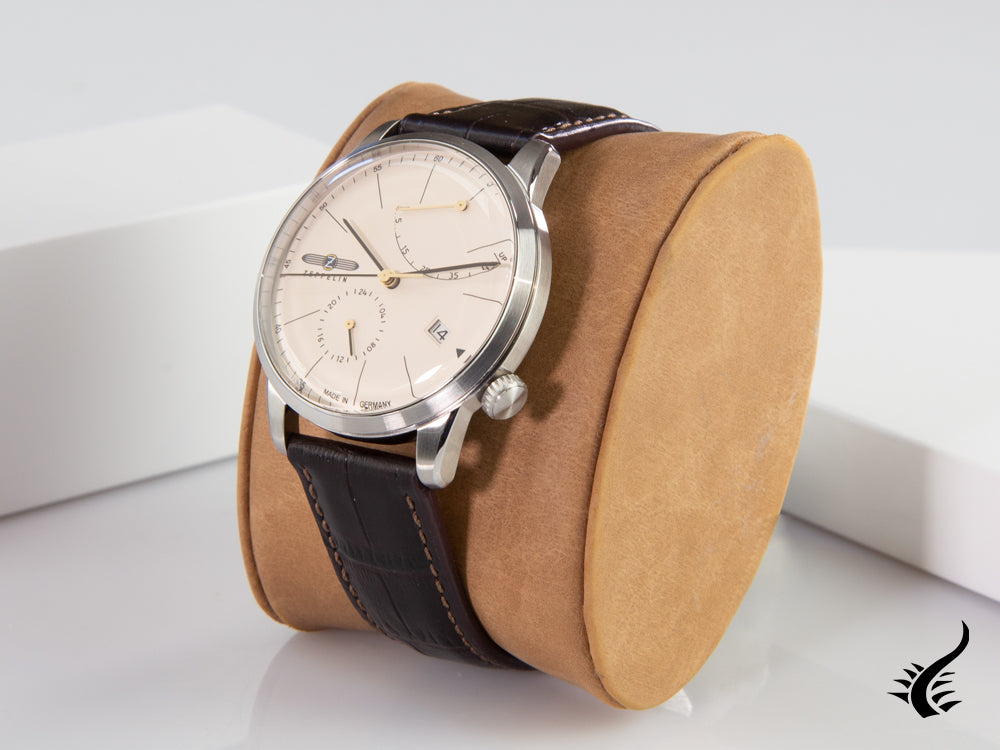 Zeppelin Flatline Automatic Watch, Beige, 40 mm, Sí, 7366-5