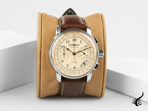 Zeppelin LZ126 Los Angeles Quartz Watch, Cream, 42 mm, Chronograph, 7614-5